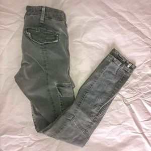 J Brand* Olive Green *Low Rise *Skinny Cargo Jeans *Sz 24
